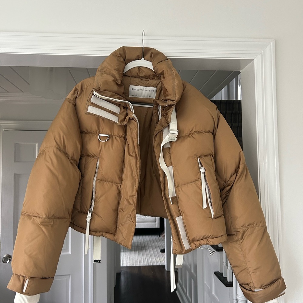 SHOREDITCH SKI CLUB
Laurel Quilted Puffer Jacket - Color - Brown, Size - M